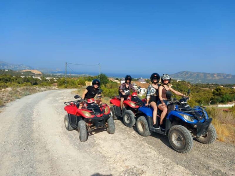 Benidorm: Two-seater quad bike tour with a stop at waterfalls for swimming - Frequently Asked Questions