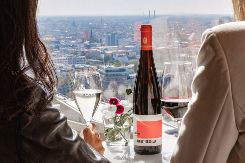 Berlin: Combo-Ticket for Panoramapunkt with Crémant at Café - Authentic Experience Backed by Reviews