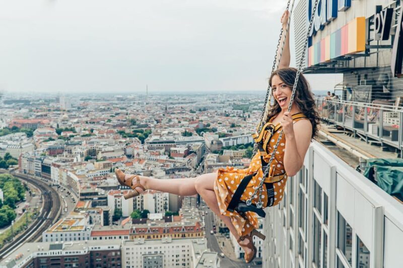 Berlin: Highest Swing in Europe - Who Will Love This?