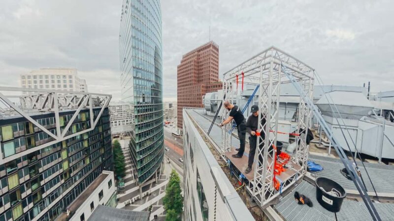 Berlin: House Running at "Das Center" Berlin 40m vertical! - What to Expect from the House Running Experience