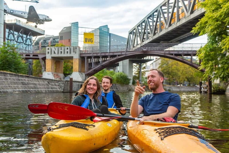 Berlin: Kayaking Tour West - one-way tour - Key Points