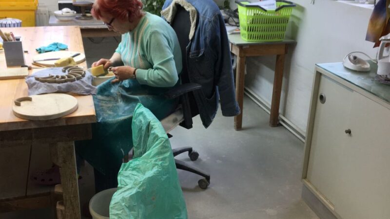 Berlin-Marwitz: Factory Tour of Hedwig Bollhagen Ceramics - The Factory Store: A Treasure Trove of Handmade Ceramics