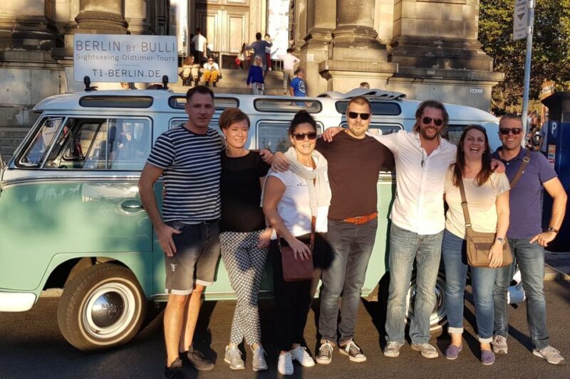 Berlin: Sightseeing Tour in Classic Volkswagen T1 Samba Bus - Key Points