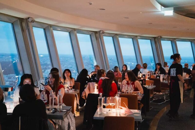 Berlin: TV Tower Sphere Tim Raue 4-Course Menu My Home - Practical Tips for Your Visit