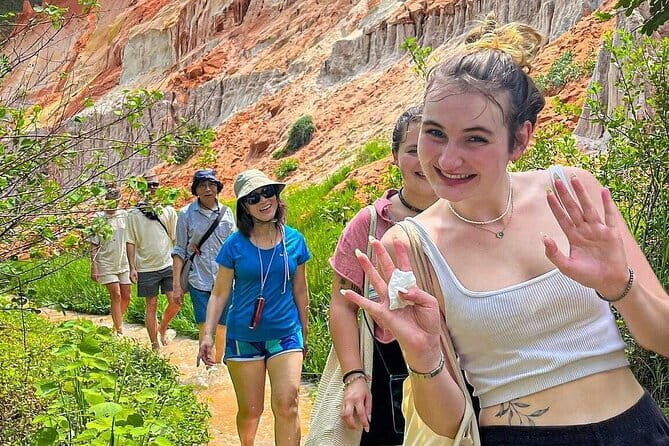 Best Day Trip from Ho Chi Minh to Mui Ne: Sunset,Fishing Village - Exploring Fairy Stream: A Colorful Natural Wonder