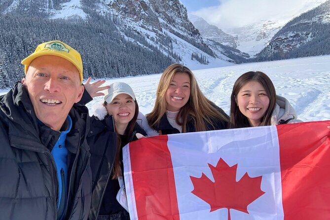 Best of Banff in Winter & Wildlife & Crazy Carpet Sled - Key Points