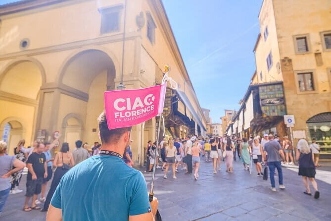 Best of Florence walking tour & Accademia Gallery- monolingual small group tour - Key Points