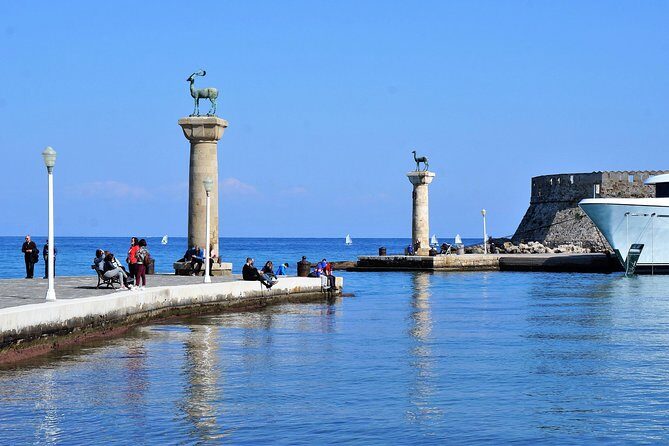 BEST OF LINDOS & RHODES - LUNCH BREAK & WINE TASTING - 19p / 7h - Lindos Beach & Vantage Points