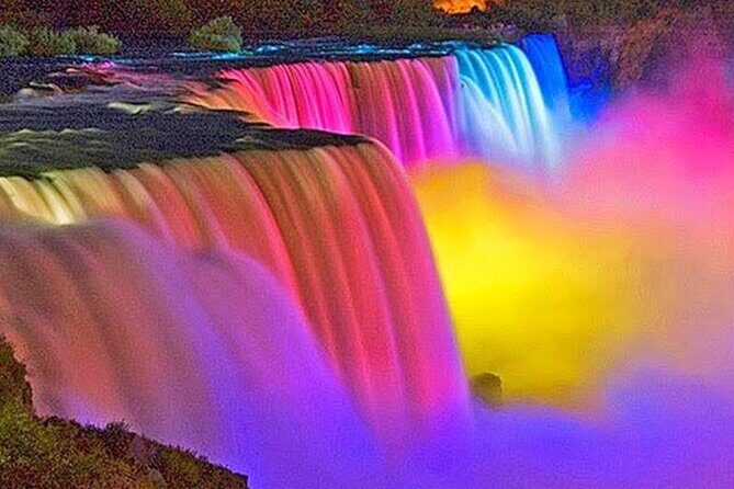 Best of Niagara Falls USA and Canada Night Tour with Skylon Tower - Key Points