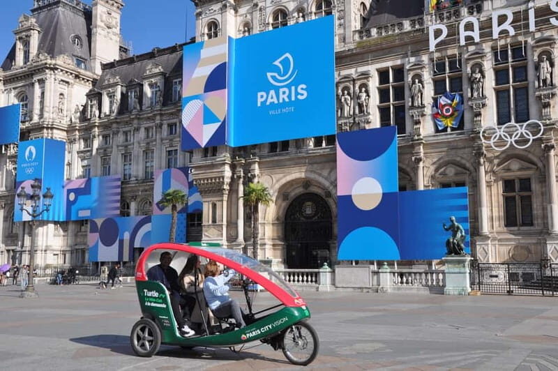 Best of Paris Private Rickshaw bike Tour with Audio Guide - Key Points