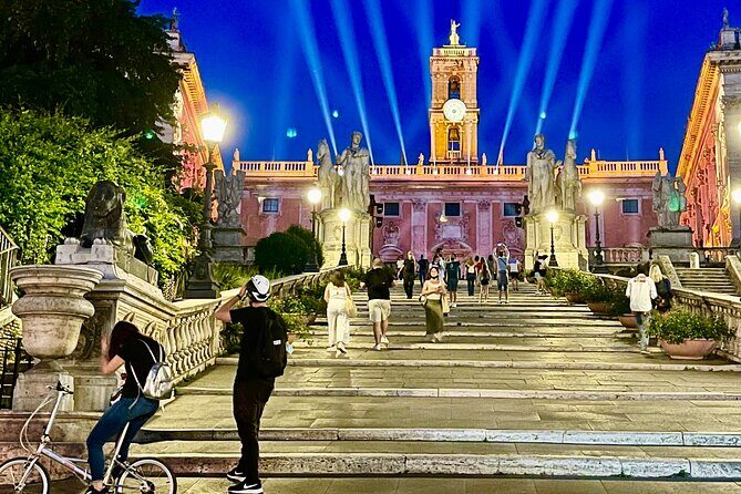 Best of Rome by Night Private Sightseeing Chauffeured Tour | pick up/Drop off - The Route Breakdown in Detail