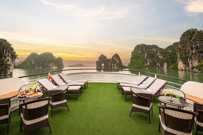 BEST SELLER - Halong 5 Star Day Cruise: Buffet, Wine & Jacuzzi - FAQ