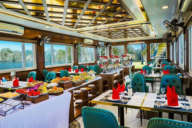 Best seller Halong Bay Day cruise: Sung Sot cave, Titop, kayaking - The Sum Up
