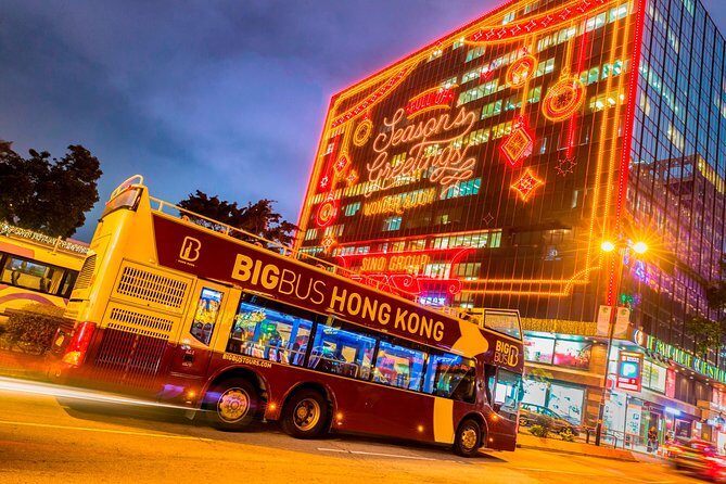Big Bus Hong Kong Panoramic Night Tour by Open-Top Bus - Transportation, Timing, and Practicalities