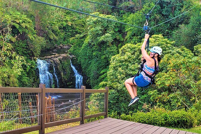 Big Island Zipline over KoleKole Falls w/ Hilo Cruise Ship Pickup - FAQs