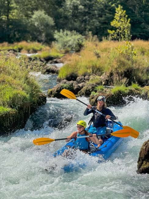 Biha: Kayak with Una Pirates on the Una River - Duration and Flexibility