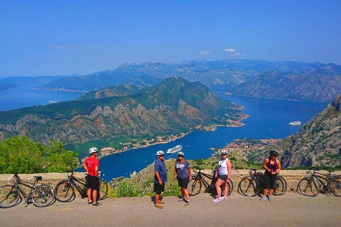 Bike tour - Downhill from Njegos Mausoleum to Kotor bay - Key Points