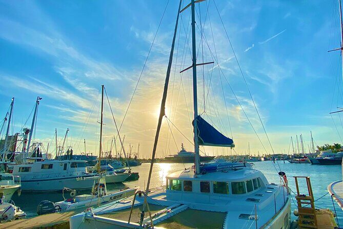 Bimini Charters - Private Luxury Catamaran 3-hr Sunset Sails - The Sum Up