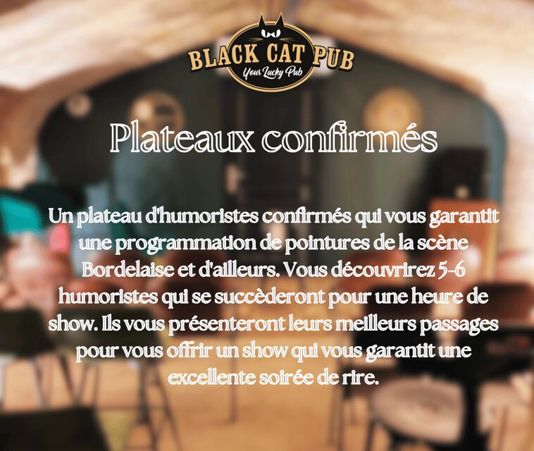 Black Cat Comedy Club - FAQs