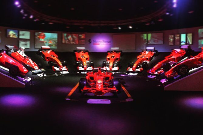Black&Red:Lambo Museum,Ferrari Factory,Ferrari Museum,Lunch,Private transport - Experience the Ultimate Italian Supercar Day Trip: Lamborghini & Ferrari Museums in Bologna