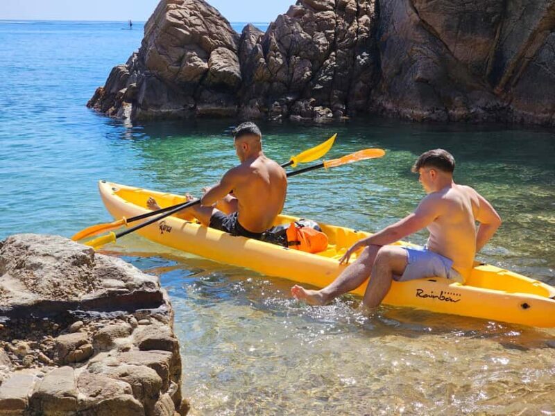 Blanes: Kayak and Snorkel Tour with Guide - Key Points