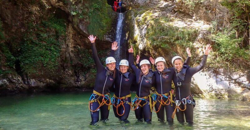 Bled: Guided Canyoning Tour with Transport - Key Points