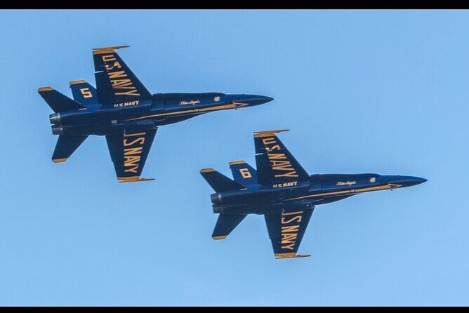 Blue Angels Practice From The Water on Private Yacht with Captain - Watching the Blue Angels Practice: The Main Event