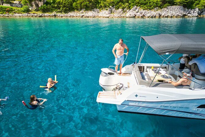 Blue Cave and unj Beach Speedboat Tour from Dubrovnik - Unj Beach on Lopud Island