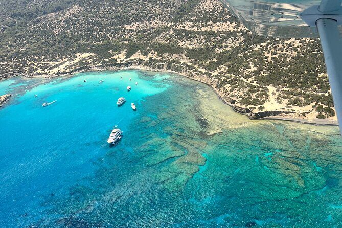 Blue Lagoon Latchi Pafos, glass bottom boat+water slide F/D trip - Key Points