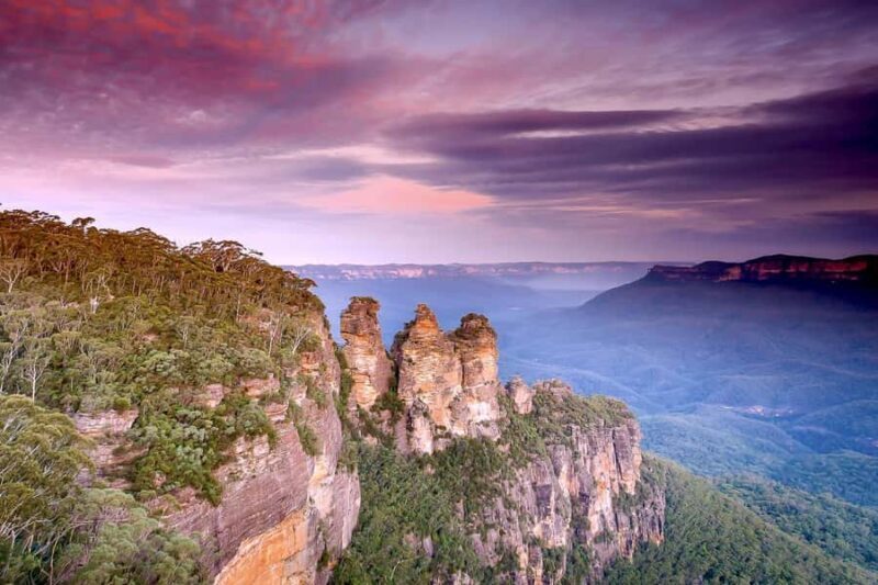 Blue Mountains Sunset Waterfalls Wildlife Tour From Sydney - Key Points