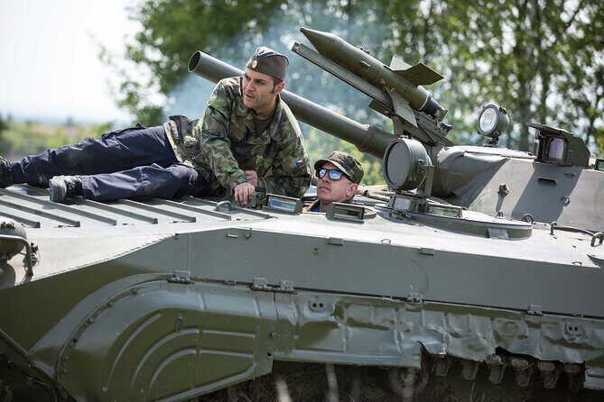 BMP tank driving experience Prague - Experience the Power of a Tank in Moravia: BMP Tank Driving Tour in Prague