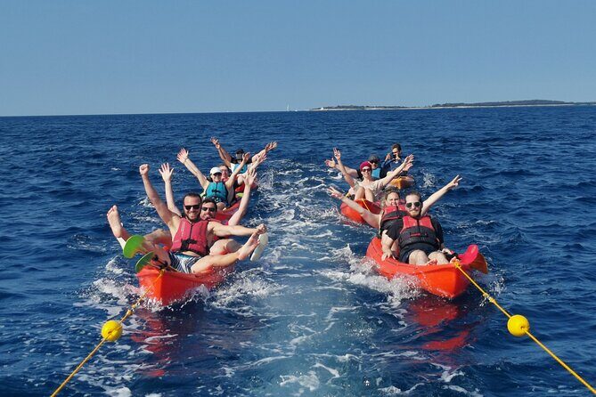 BOAT & KAYAK! Sea Adventure - Snorkeling & Cliff Jumps - Key Points