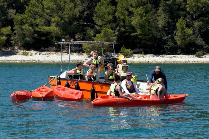 BOAT & KAYAK! Sea Adventure - Snorkeling & Cliff Jumps - The Sum Up