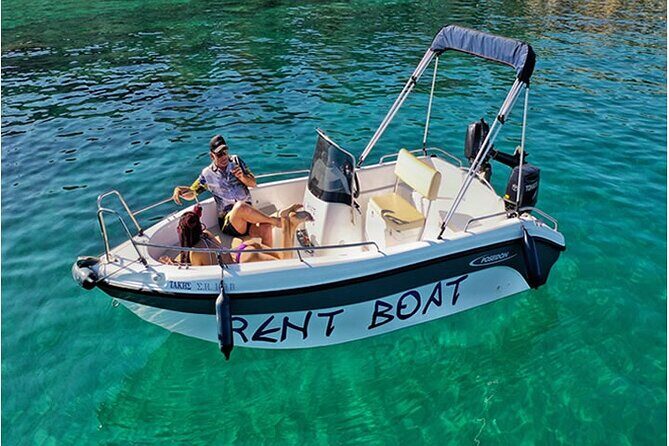 BOAT RENTAL 2h,4h,6h or 8h from Hersonissos CRETE - Key Points
