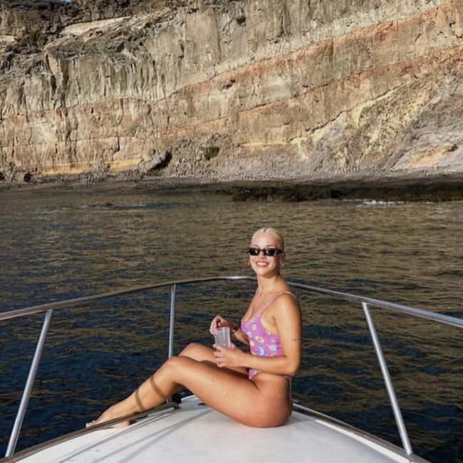 Boat ride from Puerto de Mogán along the Tamadaba coast - An Authentic Look at the Experience