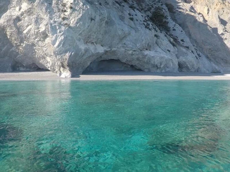 Boat Tour with a Speedboat to Lalaria Beach and Blue Caves - FAQs