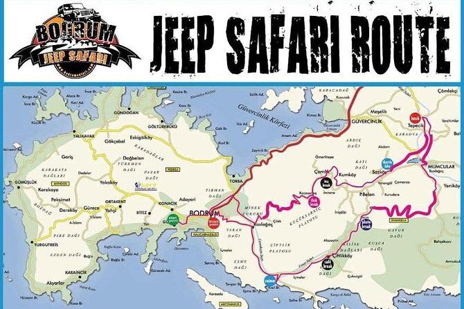 Bodrum Jeep Safari & village tour with Lunch - Fullday Tour - FAQ