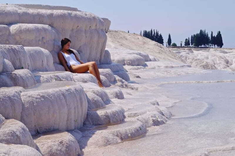 Bodrum:Pamukkale Cotton Castle & Hierapolis Day Trip w/Lunch - Key Points