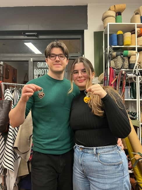 Bologna: Create Your Own Keychain Tortellino - Key Points
