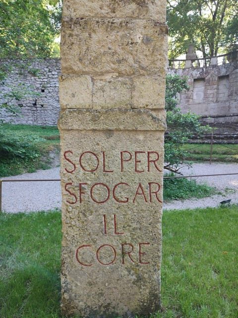 Bomarzo: Sacred Woods Entry Ticket - FAQs