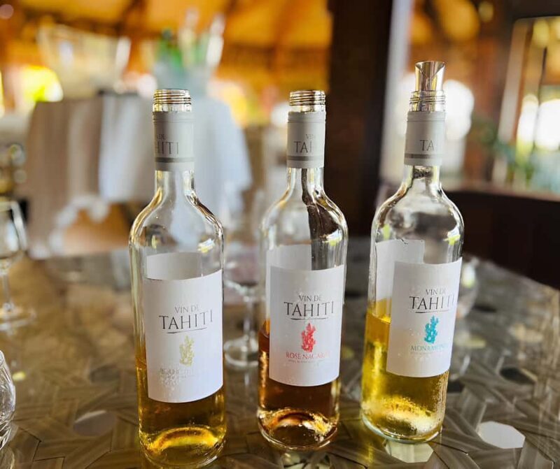 Bora Bora : Tahitian Wine/Rum Pairing - Key Points