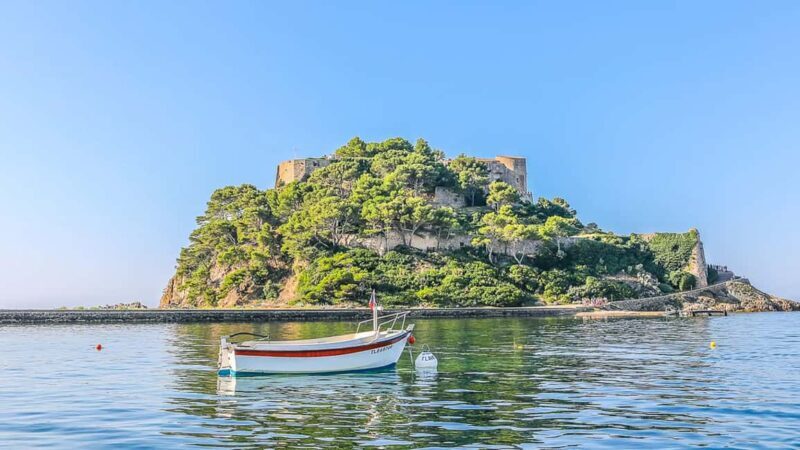 Bormes-les-Mimosas: Hybrid boat trip around Fort de Brégançon - The Value of the Tour