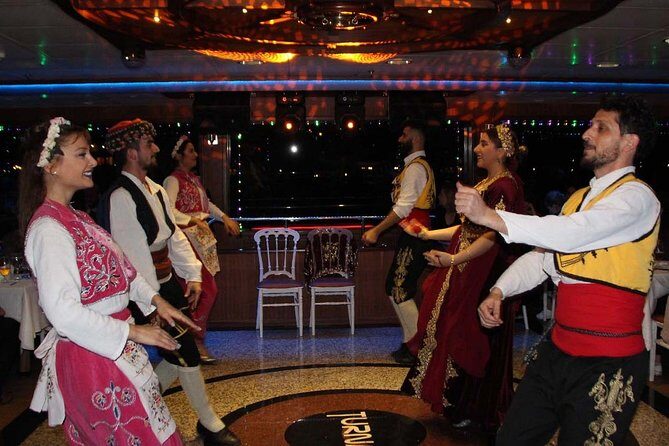 Bosphorus Sightseeing Cruise with Turkish Live Show and Dinner - FAQ