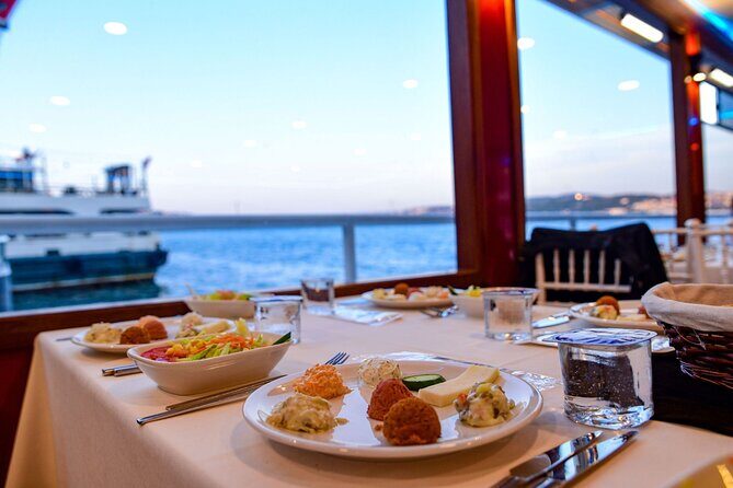 Bosphorus Tour Dinner Cruise with Turkish Night Show - Food and Beverage Options