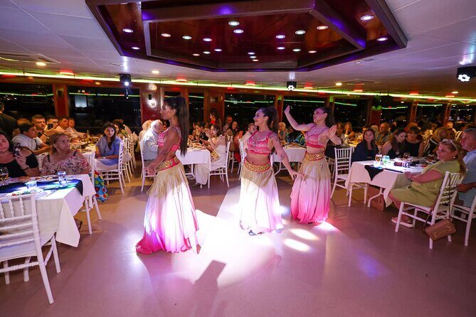 Bosphorus Tour Dinner Cruise with Turkish Night Show - Transportation, Group Size, and Booking