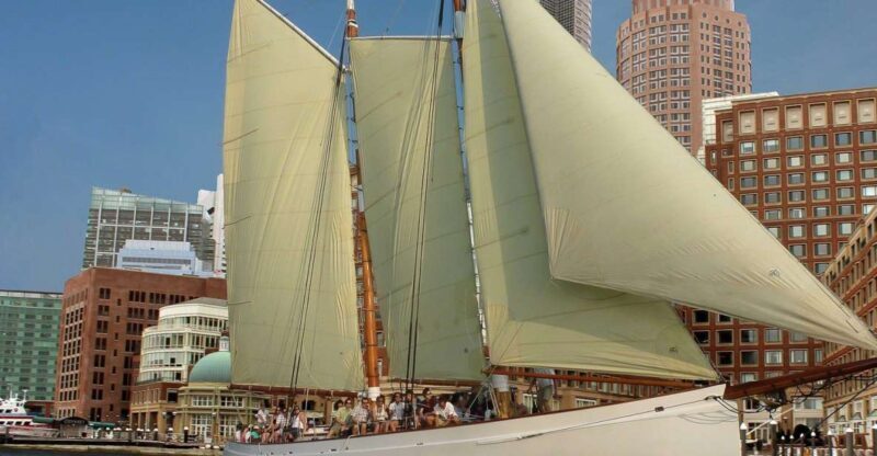 Boston: Harbor Champagne Sunset Sail from Rowes Wharf - An Authentic Boston Harbor Experience