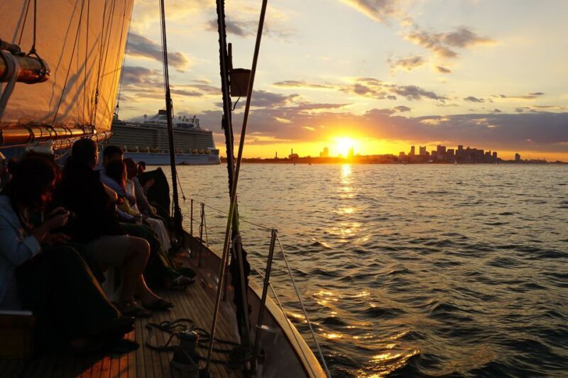 Boston: Harbor Champagne Sunset Sail from Rowes Wharf - FAQ