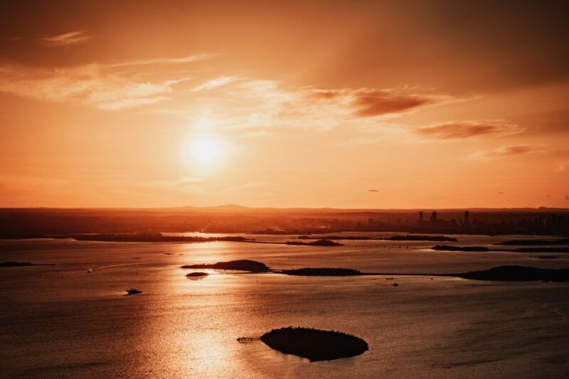 Boston: Sunset Premium Helicopter Tour - An exhilarating way to see Boston at sunset