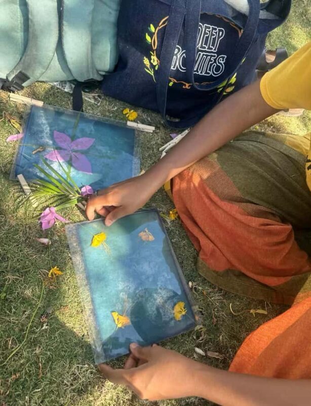 Botanical Printing and Water Marbling in Mexico City - Botanical Printing and Water Marbling in Mexico City: A Creative Journey