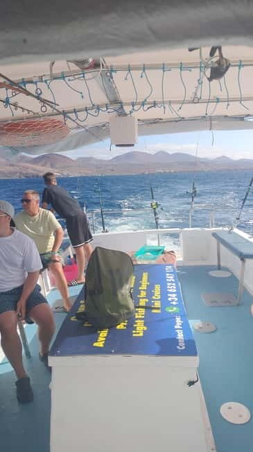 Bottom fishing & light trolling Puerto Calero, Lanzarote - The Bottom Line